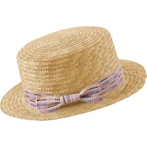 imageBABYOND Mens Brim Boater Hat Gatsby Straw Panama Hat Fedora Summer Beach Sun Hat 20s Costume AccessoriesPurple
