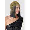 imageBABEYOND 1920s Beaded Cap  Roaring 20s Flapper ampamp Cleopatra Headpiece for Gatsby Themed PartyGold