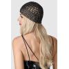 imageBABEYOND 1920s Beaded Cap Headpiece Belly Dance Cap Exotic Cleopatra Headpiece for Gatsby Themed PartyBlack