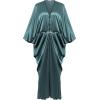 imageBABEYOND 1920s Dresses for Women  Hollywood Style Dress Great Gatsby Evening Gown with Outfit Batwing Sleeves Art Deco CoatGreen