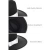 imageBABEYOND 1920s Fedora Hat for Men Gatsby Wide Brim Fedora Hat Felt Panama Cap with Band for Women MenBlack