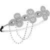 imageBABEYOND 1920s Flapper Accessories Gatsby Costume Accessories Set 20s Flapper Headband Pearl Necklace Gloves Plastic HolderSilver