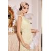 imageBABEYOND 1920s Flapper Dress Gatsby Fringed Dress Roaring 20sApricot