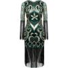 imageBABEYOND 1920s Flapper Dress Long Fringe Gatsby Dress Roaring 20s Sequin Beaded Dress Vintage Art Deco DressDark Green