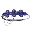 imageBABEYOND 1920s Flapper Headband Crystal Great Gatsby Headpiece Roaring 20s Flapper Gatsby Hair AccessoriesBlue