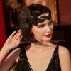 imageBABEYOND 1920s Flapper Headband Peacock Feather Headpiece Gatsby Accessories for Women Sequined Showgirl Headpiec Style5
