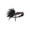 imageBABEYOND 1920s Flapper Headband Roaring 20s Gatsby Headpiece Black Feather Headband 1920s Flapper Hair Accessories GoldWine Red