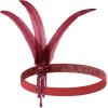 imageBABEYOND 1920s Flapper Headpiece Roaring 20s Feather Headband Roaring 20s Gatsby Hair AccessoriesRed