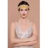 imageBABEYOND 1920s Flapper Headpiece Roaring 20s Headband Great Gatsby Headband for Women Vintage Hair AccessoryGold