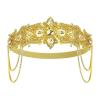 imageBABEYOND 1920s Flapper Headpiece Roaring 20s Headband Great Gatsby Headband for Women Vintage Hair AccessoryGold Silver