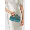 imageBABEYOND 1920s Flapper Peacock Clutch  Gatsby Sequined Evening Handbag Beaded Bag for Prom Cocktail PartyGreen