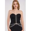 imageBABEYOND 1920s Pearl Body Chain for Evening Party Gatsby Imitation Pearl Chain for Flapper CostumeBody Chain2