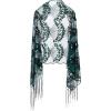 imageBABEYOND 1920s Sequined Shawl Wraps for Women Fringed Evening Cape Wedding Bridal Shawl Scarf for Evening Dresses PartyDarkgreen1