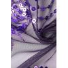 imageBABEYOND 1920s Sequined Shawl Wraps for Women Fringed Evening Cape Wedding Bridal Shawl Scarf for Evening Dresses PartyZdark Purple