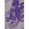 imageBABEYOND 1920s Sequined Shawl Wraps for Women Fringed Evening Cape Wedding Bridal Shawl Scarf for Evening Dresses PartyZdark Purple