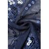 imageBABEYOND 1920s Sequined Shawl Wraps for Women Fringed Evening Cape Wedding Bridal Shawl Scarf for Evening Dresses PartyZnavy Blue