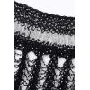 imageBABEYOND 1920s Shawl Wraps Gatsby Beaded Evening Cape Bridal Shawl Bolero Flapper Cover UpBlack Silver