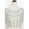 imageBABEYOND 1920s Shawl Wraps Gatsby Beaded Evening Cape Bridal Shawl Bolero Flapper Cover UpSilver