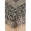 imageBABEYOND 1920s Shawl Wraps Long Fringed Evening Cape Sequin Beaded Party ShawlBlack Gold