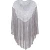 imageBABEYOND 1920s Shawl Wraps Long Fringed Evening Cape Sequin Beaded Party ShawlGray