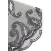 imageBABEYOND 1920s Shawl Wraps Sequin Beaded Evening Cape Bridal Shawl Bolero Flapper Cover UpGray