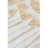 imageBABEYOND 1920s Shawl Wraps Sequin Beaded Evening Cape Bridal ShawlBeige3