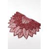 imageBABEYOND 1920s Shawl Wraps Sequin Beaded Evening Cape Bridal ShawlCherry Red