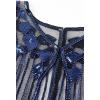 imageBABEYOND 1920s Shawl Wraps Sequin Beaded Evening Cape Bridal ShawlDark Blue3