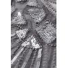 imageBABEYOND 1920s Shawl Wraps Sequin Beaded Evening Cape Bridal ShawlGray