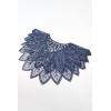 imageBABEYOND 1920s Shawl Wraps Sequin Beaded Evening Cape Bridal ShawlNavy Blue