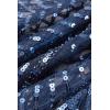 imageBABEYOND 1920s Shawl Wraps Sequin Beaded Evening Cape Bridal ShawlNavy Blue