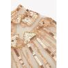imageBABEYOND 1920s Shawl Wraps Sequin Beaded Evening Cape Bridal ShawlRose Gold3