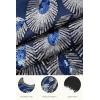 imageBABEYOND 20s Vintage Peacock Sequin Fringed Party Flapper DressBlue With Black Fringe