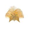 imageBABEYOND Carnival Feather Headpiece Showgirl Pageant Headband Womens 1920s Flapper Headband GoldGold