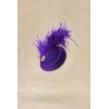 imageBABEYOND Fascinator Hat for Women Tea Party Kentucky Derby Pillbox Headpiece Costume Feathers Carnival Head WearPurple