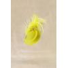 imageBABEYOND Fascinator Hat for Women Tea Party Kentucky Derby Pillbox Headpiece Costume Feathers Carnival Head WearYellow