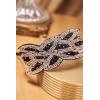 imageBABEYOND Flapper Headband 1920s Headpiece  Art Deco Headpiece Rhinestone Hair Accessories Headband for Women PartyGold Black