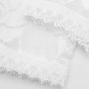 imageBABEYOND Floral Lace Gloves for Wedding Opera Party 1920s Flapper Lace Gloves Stretchy Adult SizeWhite
