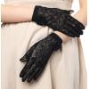 imageBABEYOND Floral Lace Gloves for Wedding Opera Party 1920s Flapper Lace Gloves StretchyBlack