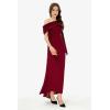 imageBABEYOND Formal Dress for Women  Prom Dress One Shoulder Evening Dresses Cocktail Party Dress for Wedding GuestWine Red