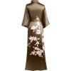 imageBABEYOND Kimono Robe Cover up with Box Long Floral Satin Sleepwear Silky Bathrobe Bachelorette RobeCoffee