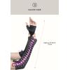 imageBABEYOND Lace Up Fingerless Gloves Long Elbow Gloves for Costume Party Laceup Arm WarmerZpurple