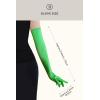 imageBABEYOND Long Opera Party 1920s Satin Tea Party Gloves Costume Stretchy Adult Size Elbow Length Bridal GlovesGreen
