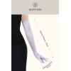 imageBABEYOND Long Opera Party 1920s Satin Tea Party Gloves Costume Stretchy Adult Size Elbow Length Bridal GlovesLight Purple