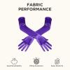 imageBABEYOND Long Opera Party 1920s Satin Tea Party Gloves Costume Stretchy Adult Size Elbow Length Bridal GlovesPurple
