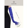 imageBABEYOND Long Opera Party 1920s Satin Tea Party Gloves Costume Stretchy Adult Size Upper Arm Length 27 quotBlue