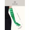 imageBABEYOND Long Opera Party 1920s Satin Tea Party Gloves Costume Stretchy Adult Size Upper Arm Length 27 quotDark Green