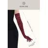 imageBABEYOND Long Opera Party 1920s Satin Tea Party Gloves Costume Stretchy Adult Size Upper Arm Length 27 quotDark Red