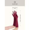 imageBABEYOND Long Opera Party 20s Satin Gloves Stretchy Adult Size Elbow Length 15 InchesDark Red