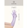 imageBABEYOND Long Opera Party 20s Satin Gloves Stretchy Adult Size Elbow Length 15 InchesLight Purple